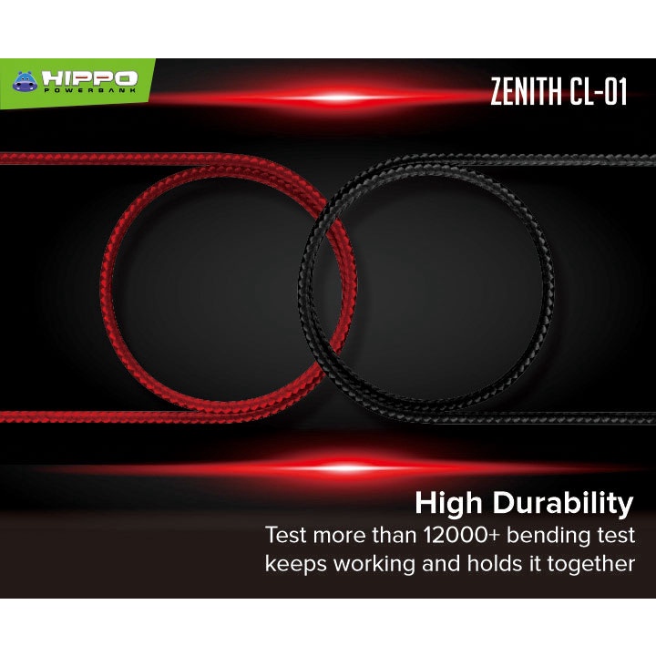 Hippo Zenith CL-01 Kabel PD USB Type C to Lightning Power Delivery 3.0