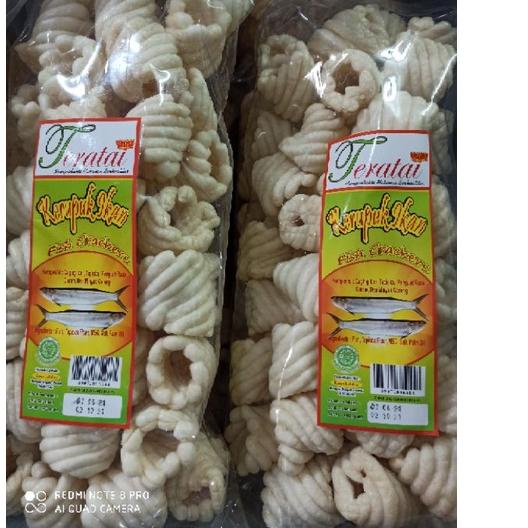

COD Kerupuk Ikan Teratai - kerupuk ikan spiral - kerupuk bangka - snack bangka 