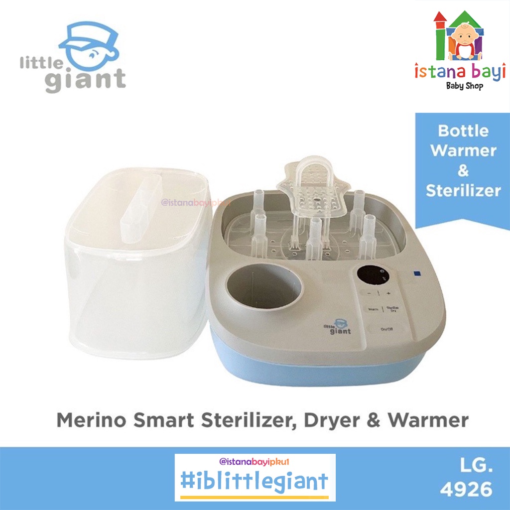 Little Giant Smart Sterilizer Dryer + Warmer LG4926/Steril botol multifungsi