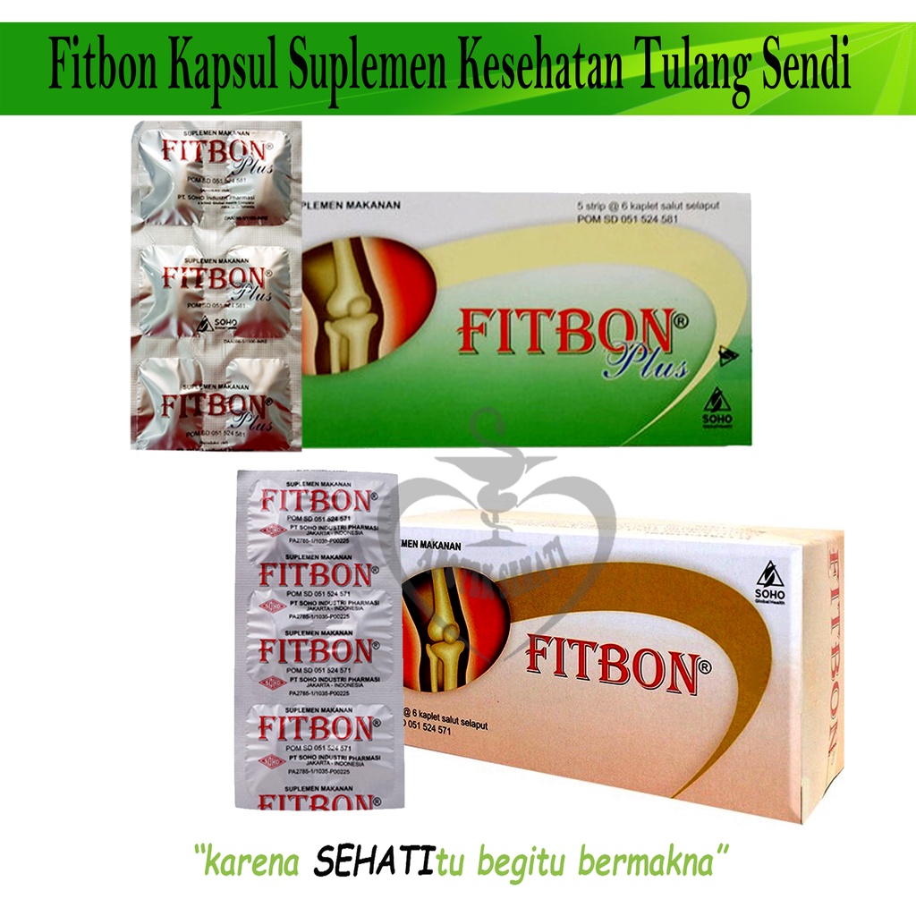 Fitbon Suplemen Kesehatan Memelihara Tulang Persendian