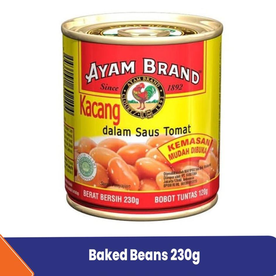 

CodeI3u8T--Kacang Panggang Rendah Lemak Ayam Brand 230g Baked Beans