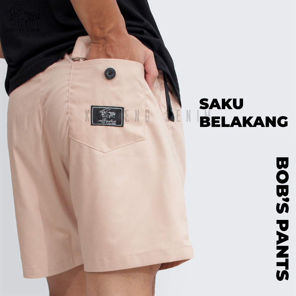 Kanjeng Denim Boardshort Celana Pendek BOBS PANTS Original