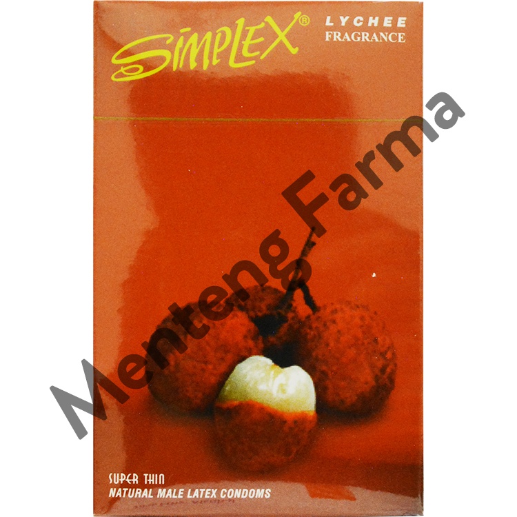 Kondom Simplex Lychee Fragrance - Isi 12