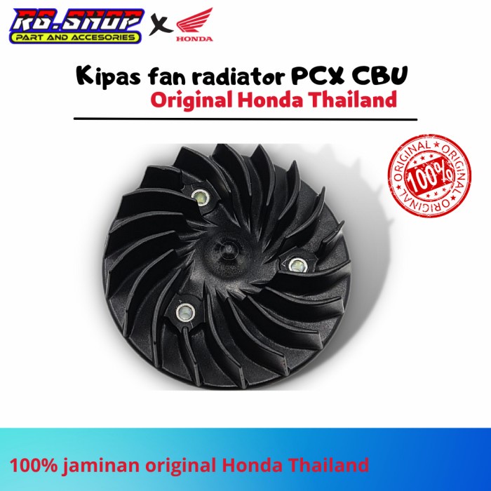 [BISA COD] Fan Comp Cooling Kipas Radiator Pcx Cbu Vario 125 150 Original Honda / Perlengkapan Seped