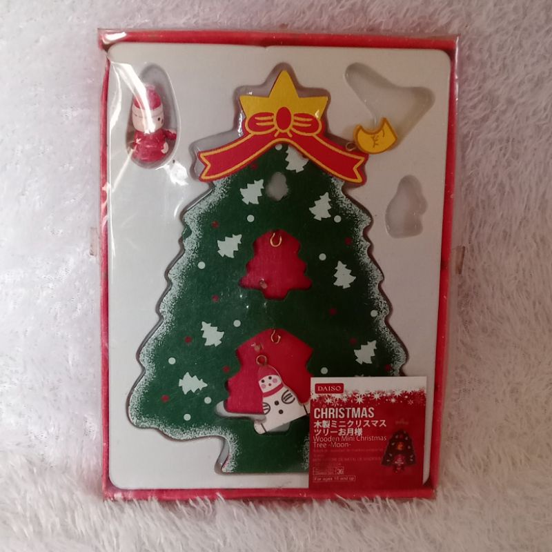 Wooden Mini Christmas Tree