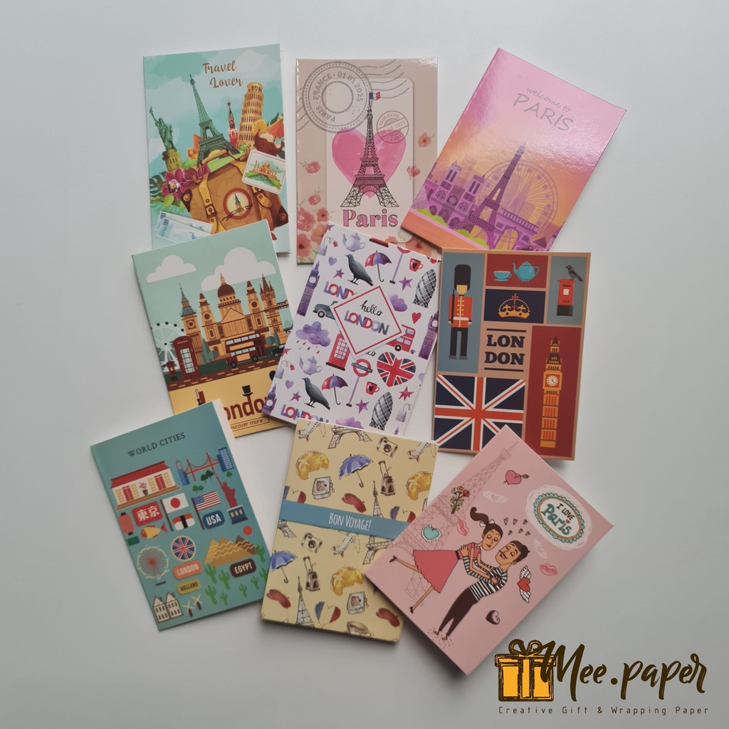 

Kartu Ucapan + Amplop Besar Sansan Wawa, Country, Gift Card / Greeting Card