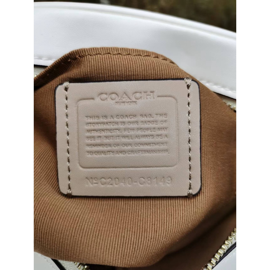 [Instant/Same Day]Coach original 8149 small fragrant shoulder bag messenger bag chain bag camera bag  xjb