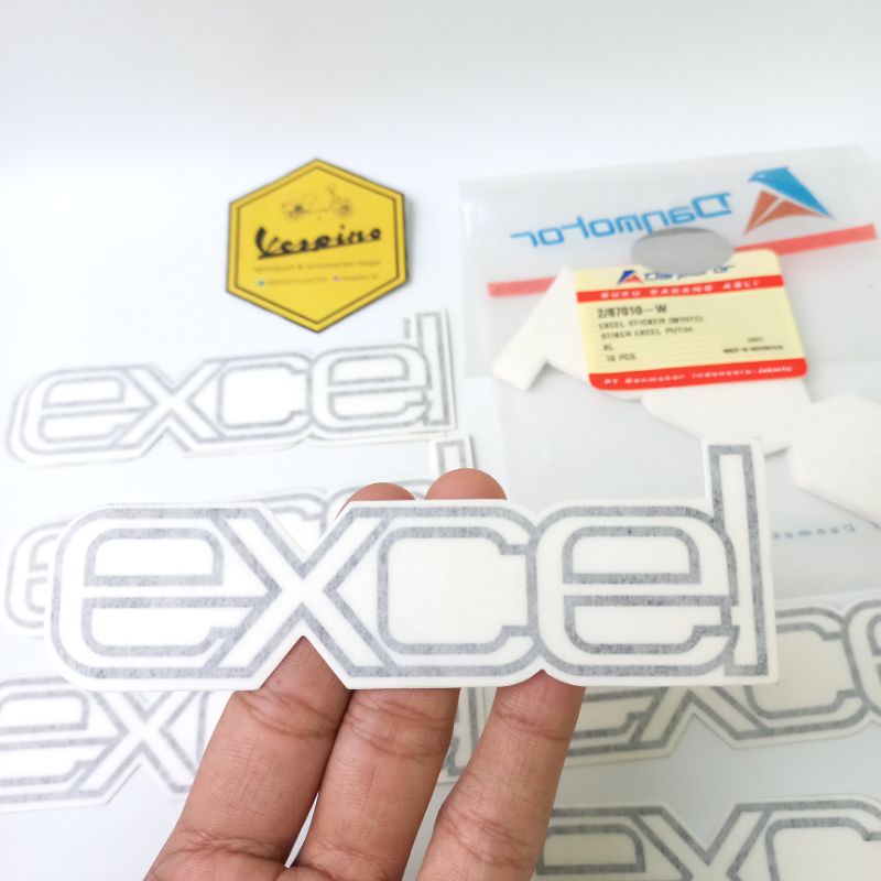 STIKER TEPONG VESPA EXCEL/STIKER BODY VESPA EXCEL DANMOTOR