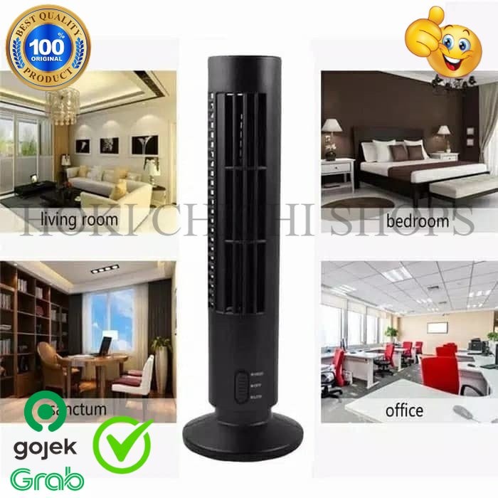 FAMIO USB LEAFLESS ULTRA QUITE TOWER FAN ORIGINAL CC