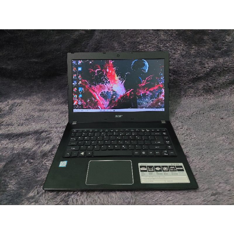 Laptop Acer E5-475/Core i3/Gen 6/Ram 4GB/HDD 500GB/Murah/Bergaransi