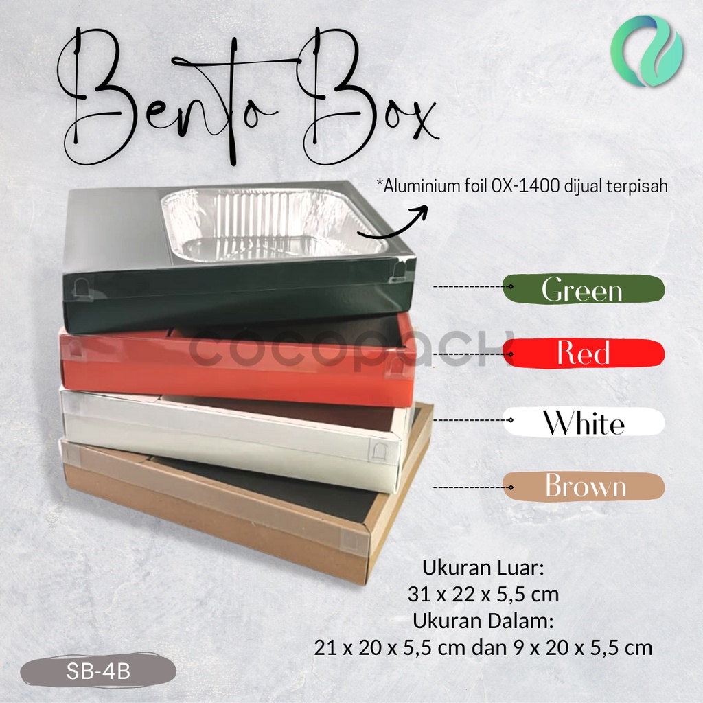 

Multipurpose Bento Box Kotak Nasi Hampers Tutup Mika 10 PCS