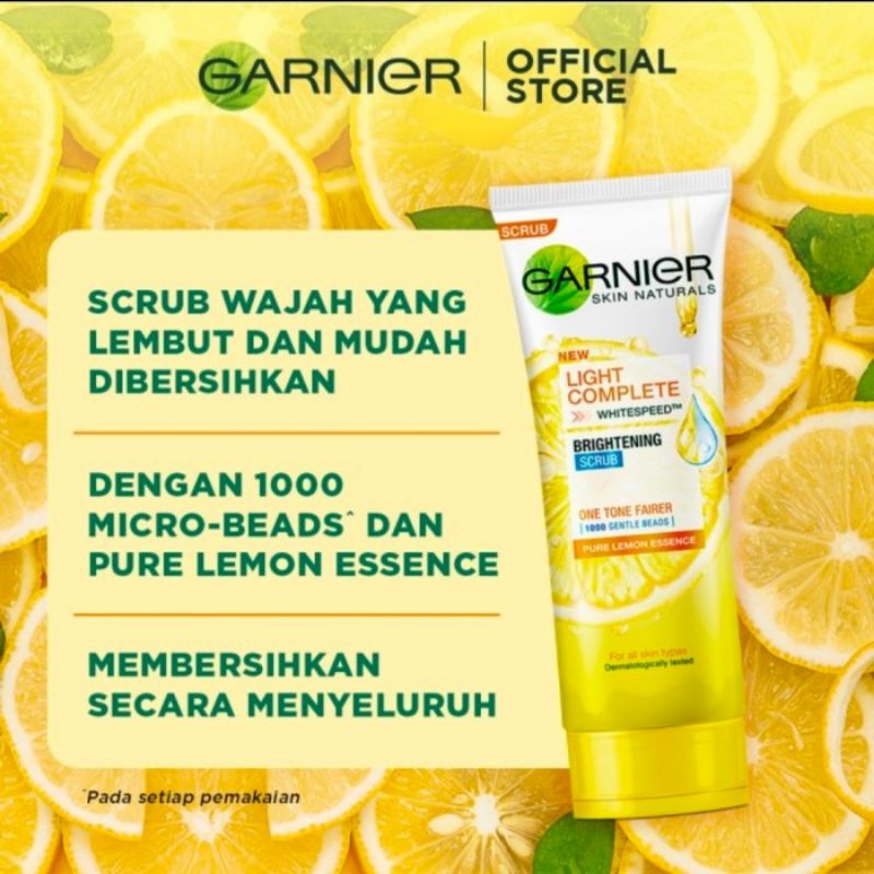 Garnier Light Complete  Scrub isi 100ml / isi 50ml