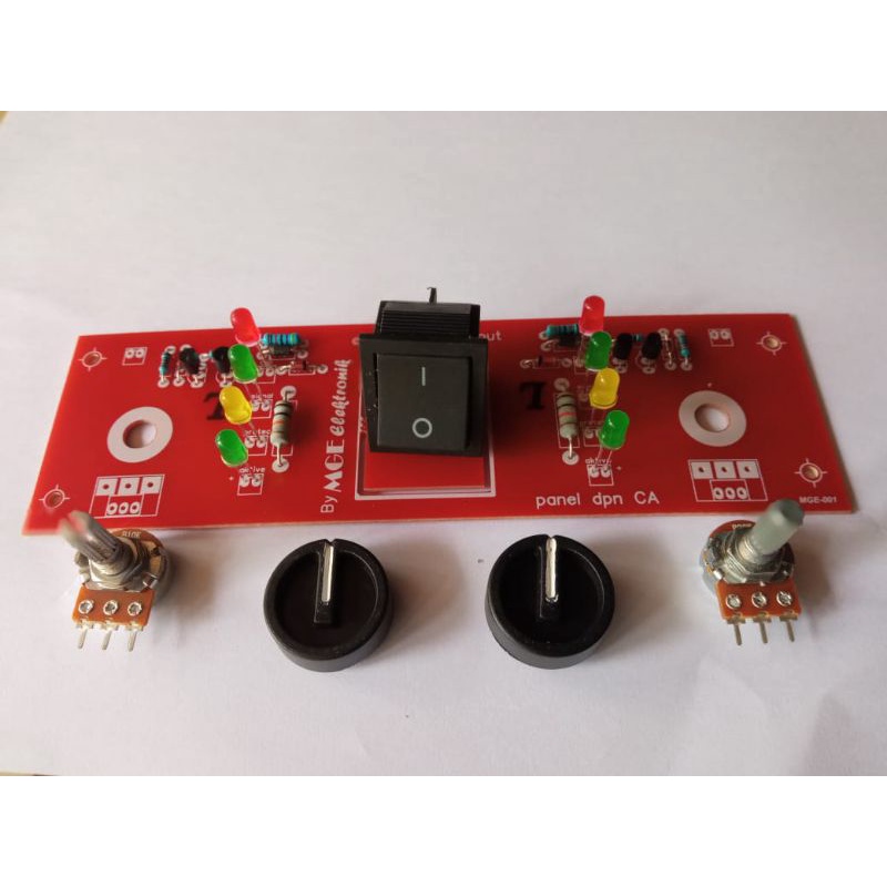 PANEL DEPAN BOX BOK POWER AMPLIFIER CA 5 ca 10 ca 20 ca 30