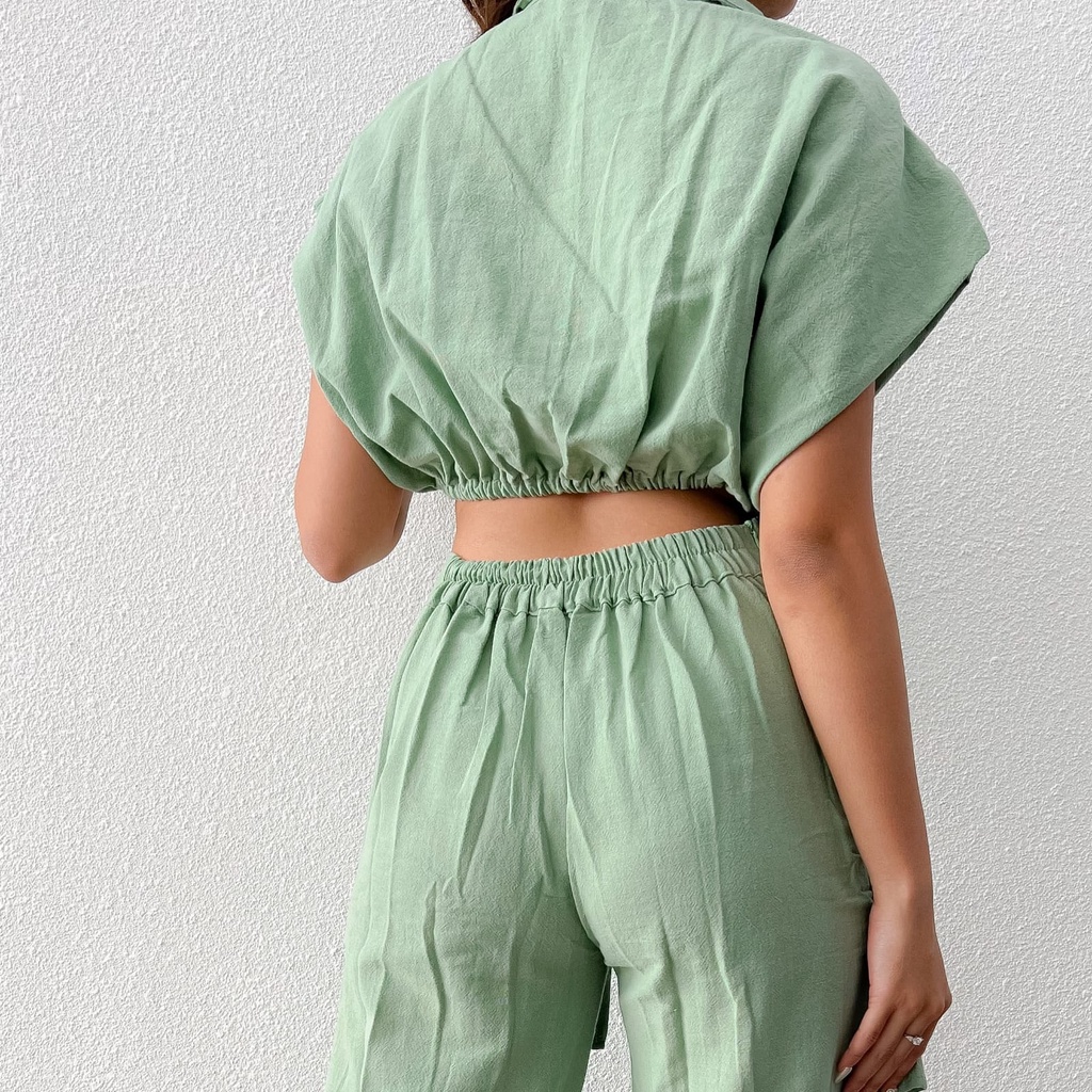 KUNEMO SET / Top Linen / Pant Linen