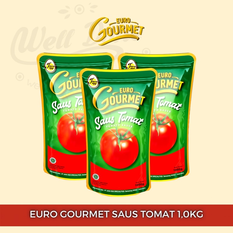 

Euro Gourmet Saus Tomat 1kg