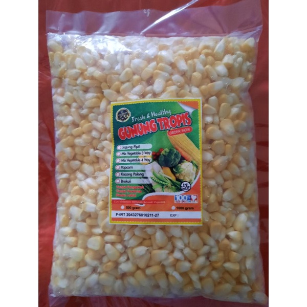 

Sweet Corn Jagung Pipil Manis Bisa untuk Jasuke bubur bayi 1 kg