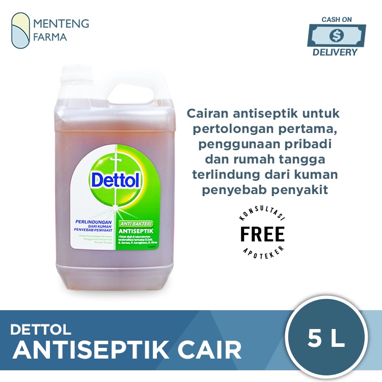 Dettol Antiseptik Cair 5 Liter