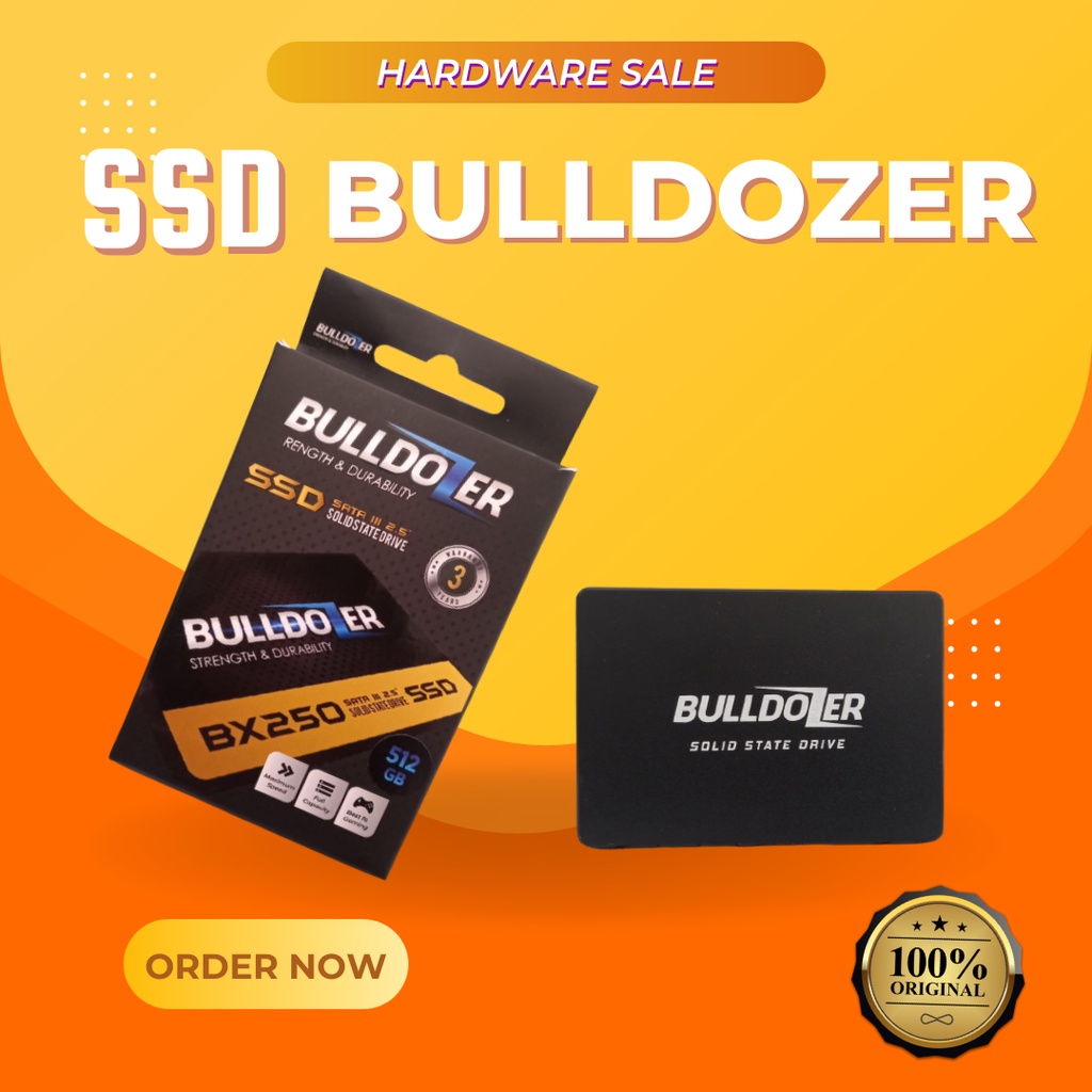 SSD BULLDOZER strength & durability BX250 SATA III 2,5" CAPACITY 512GB