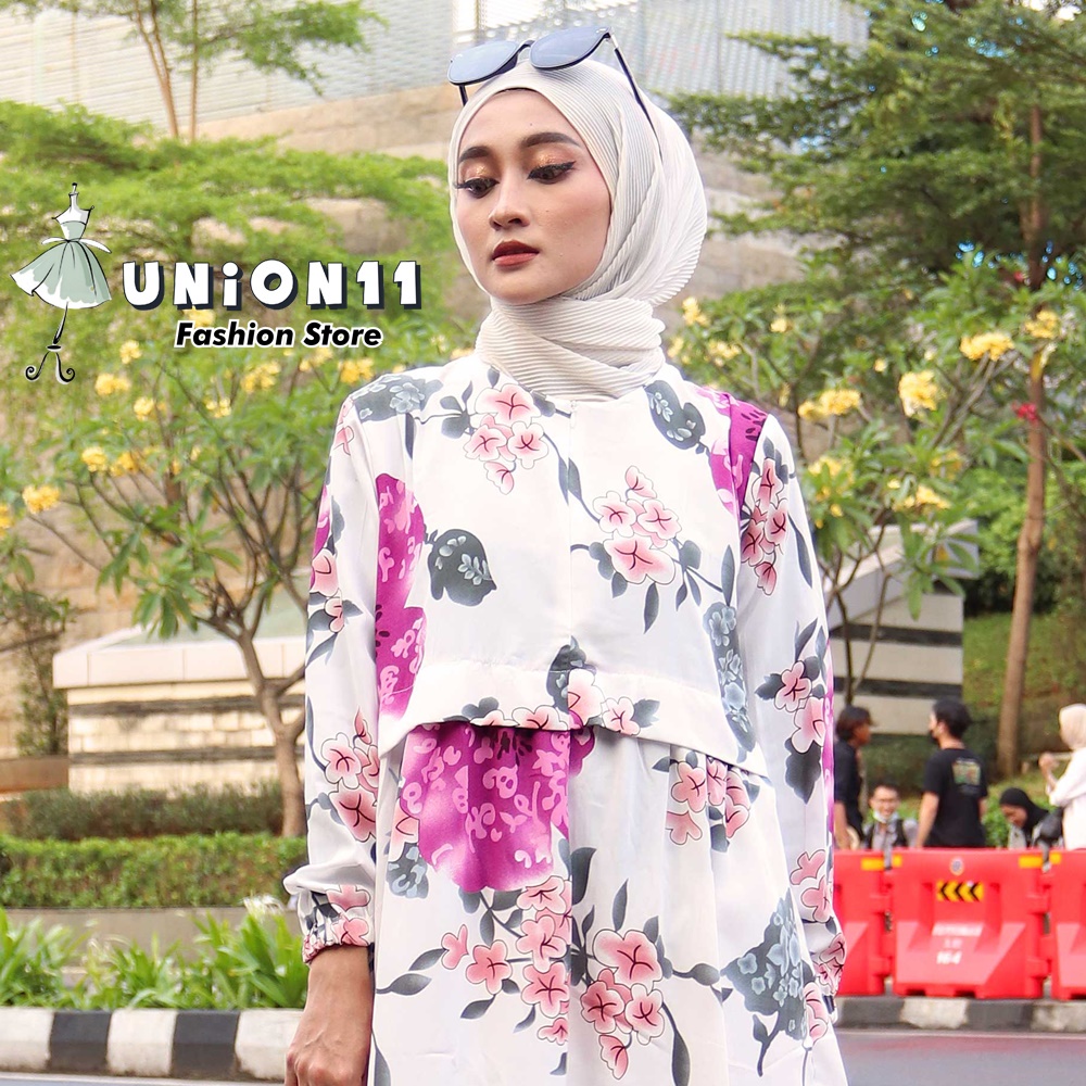 UNION11 - TUNIK WOLFIS MONALISA / ATASAN TUNIK WANITA / TUNIK MUSLIM WANITA / TUNIK BUSUI WANITA ARUCHI