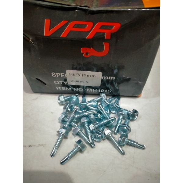 baut baja ringan 10 x 19 1dus isi +- 1000pcs sekrup baja ringan 19 1box drilling sekrup