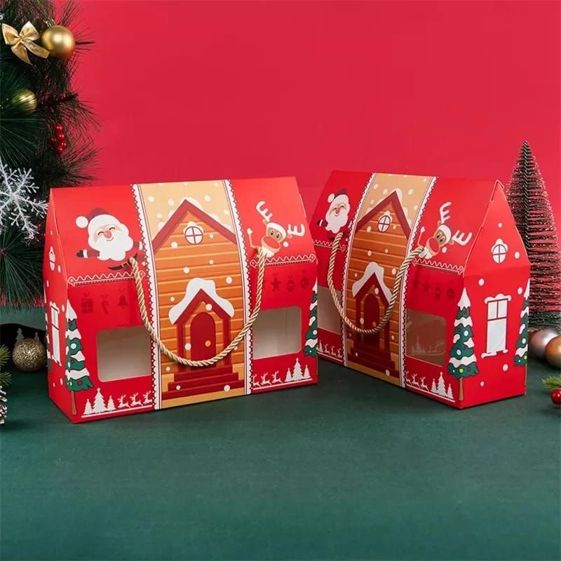 

(GB78) Gift box gabel cupcake natal/christmas