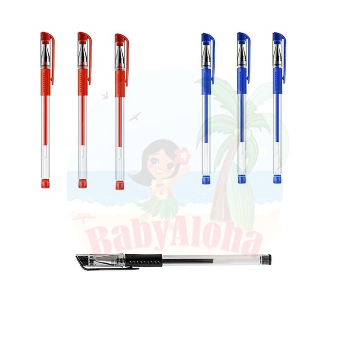 

Babyaloha Pulpen Gel Ink 0.5Mm Alat Tulis Kantor Sekolah Pena Pen Tinta Cair Standart warna biru (JM41)