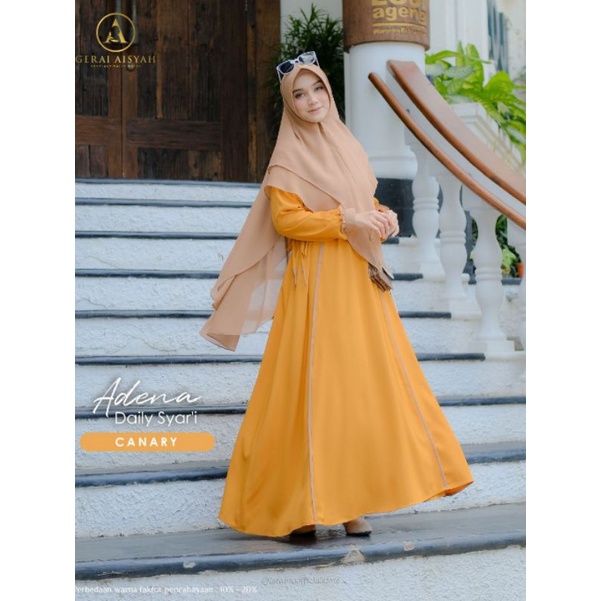 Gamis Adena by Gerai Aisyah || Gamis Wanita