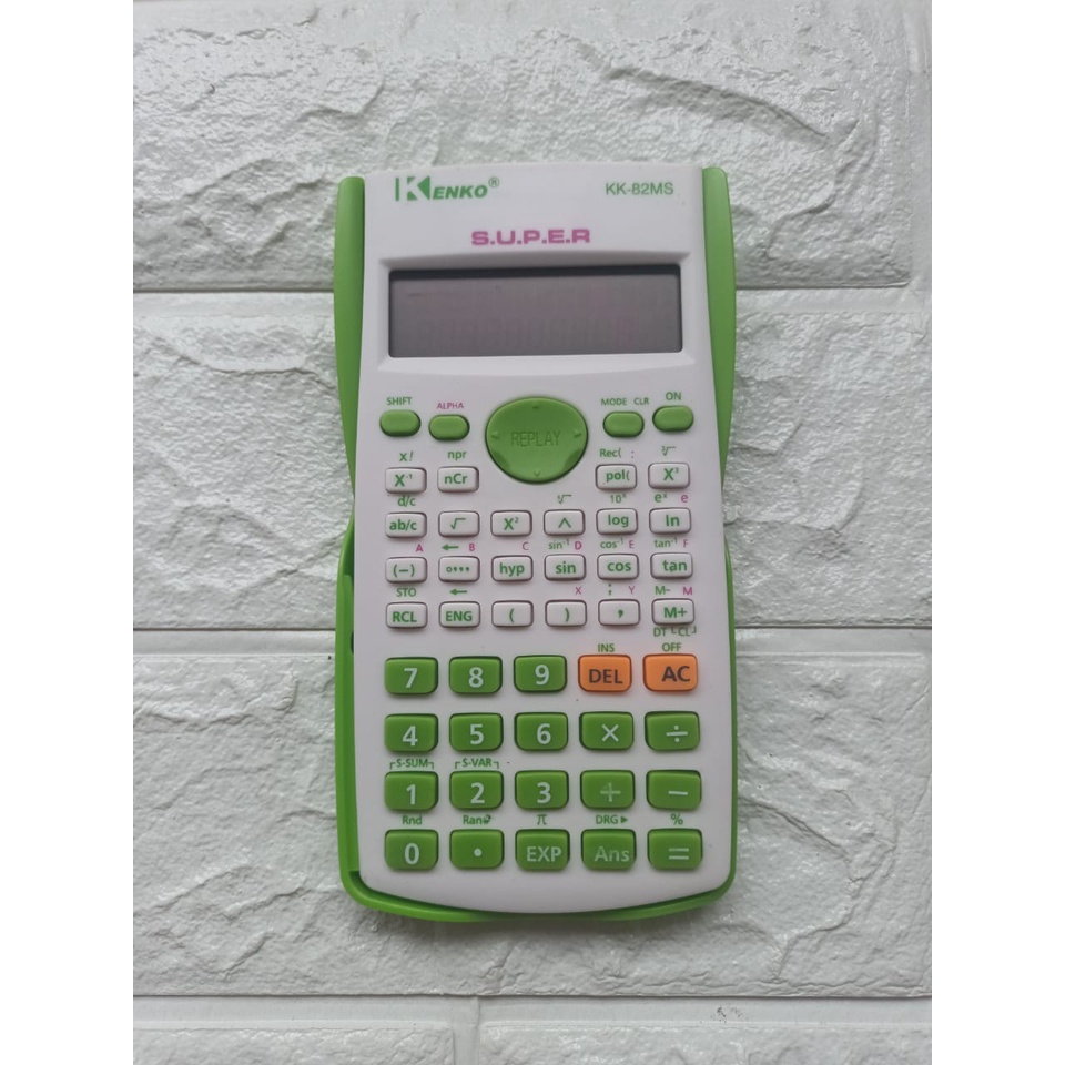 

calculator kalkulator scientifit / kalkulator sekolah / kalkulator ilmia kenko kk82