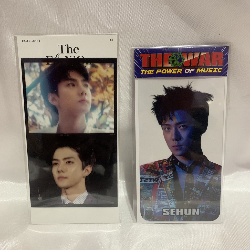 EXO Sehun Film Set ( Elyxion & The war )