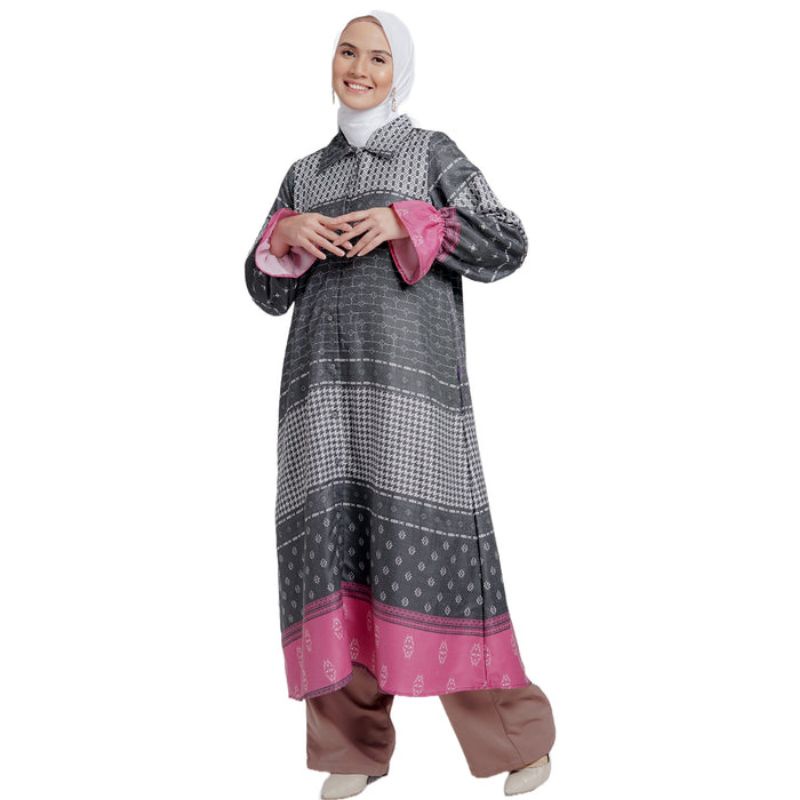 ELZATTA MIDI DRESS GAMIS MIDI DRESS MONOGRAM ORIGINAL ELZATTA