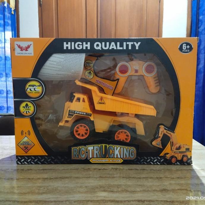Mainan RC Excavator Super Power 6 Channel - Truck Alat Berat Beko
