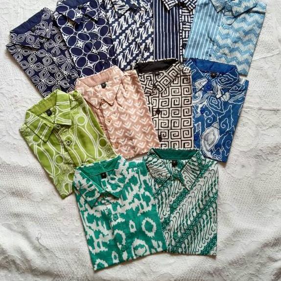 limited Edition✔️Kemeja batik anak laki-laki premium/batik solo/batik prisma/batik batu raden/batik 