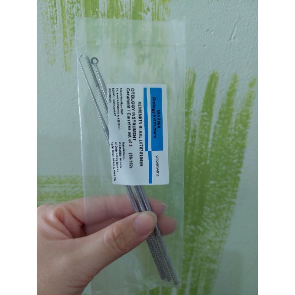 Cerumen Set THT stainless / Serumen Set