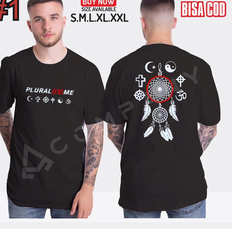 Modis KAOS BAJU TSHIRT MURAH PLURALISME MEMBUNUH BAPHOMET TOLERANSI AGAMA INDONESIA Terbaru