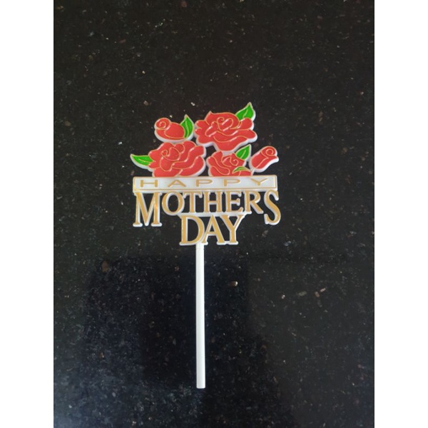 topper kue birthday  tancapan kue / engagement