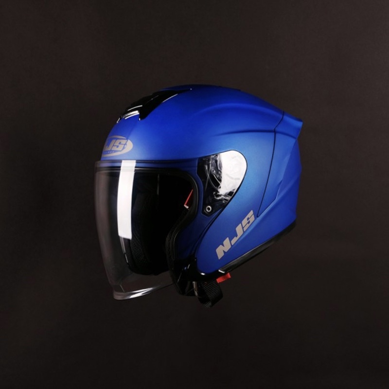 NJS KAIROZ HELM HALF FACE-MIDNIGHT BLUE DOFF