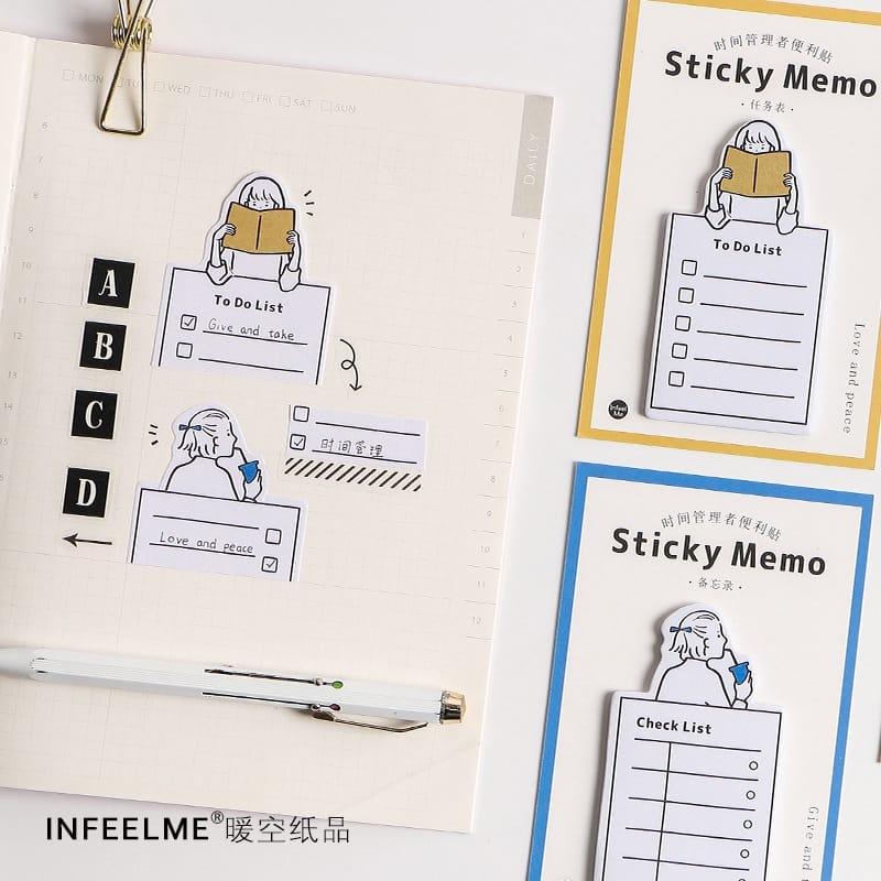 

sticky memo