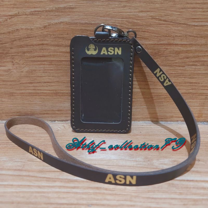 

Al Tempat Id Card ASN Korpri Kulit Holder Id Card Kulit Korpri ASN