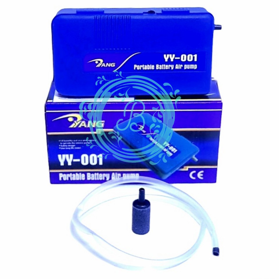 Yang YY 001 Air Pump Portable Battery Pompa Udara Aerator Portabel