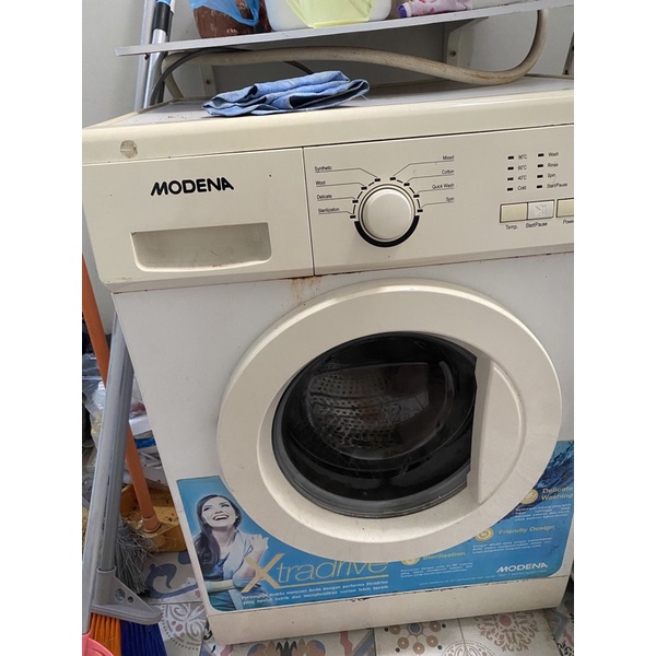 mesin cuci modena bekas