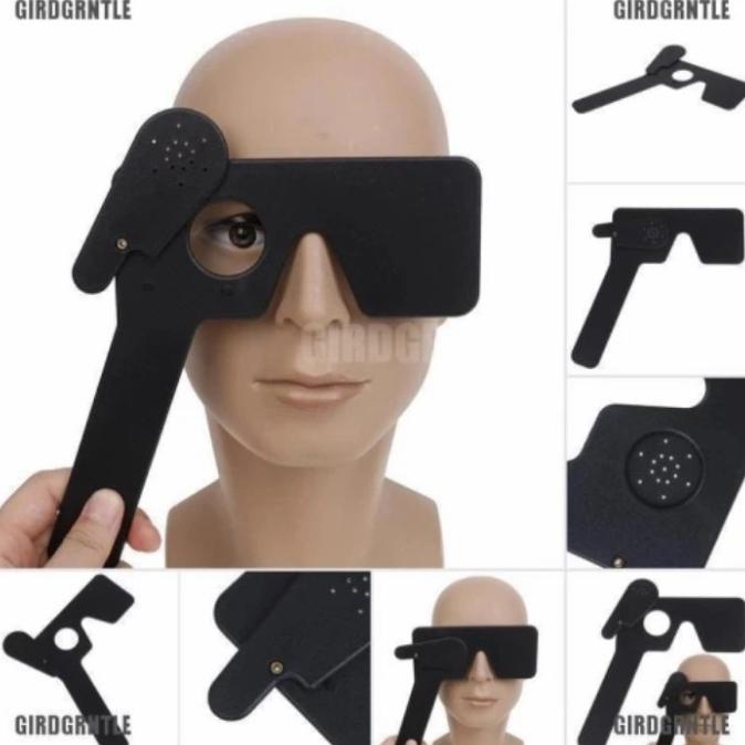 Occluder Pinhole Tes Mata ABS