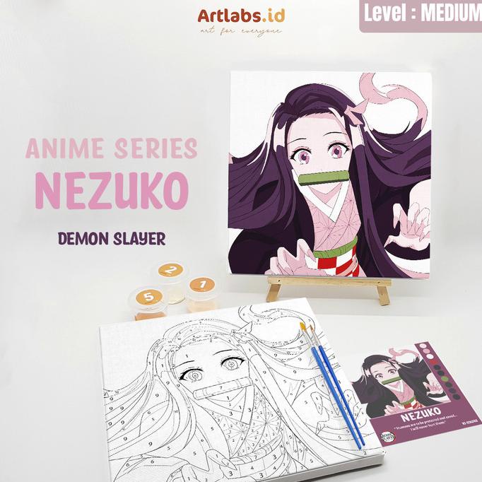 NEZUKO - Paint By Number 10 Color [Anime Series]
