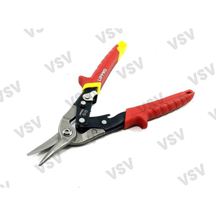 Lippro Gunting seng 10" Gunting Holo Gunting baja ringan Aviation Snip