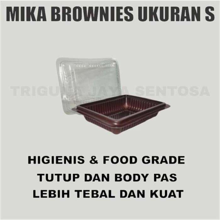 

Mika Brownies S Kecil Per Dus Tray Box Brownis Kotak Bronis Murah 094