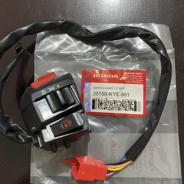 [KODE PRODUK 6J79Q8055] Saklar Kanan Holder Tombol Lampu Stater Starter Honda Motor Megapro Mega Pro