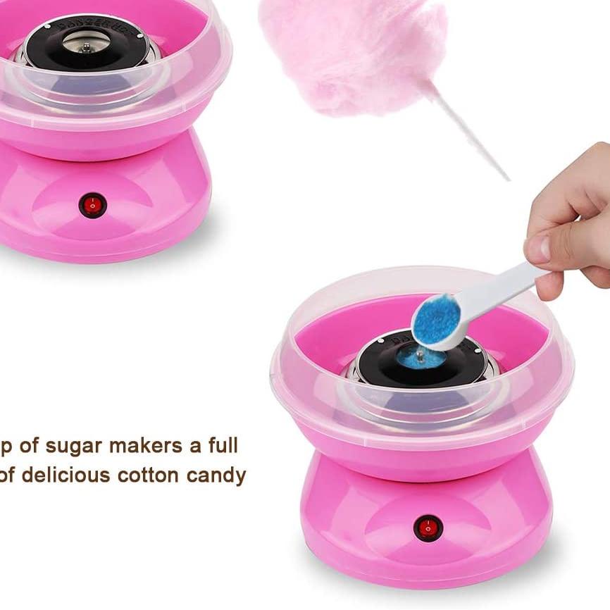 Siap Kirim Mesin Gulali Mini Electric Cotton Candy Floss Maker Alat Pembuat Permen Kapas