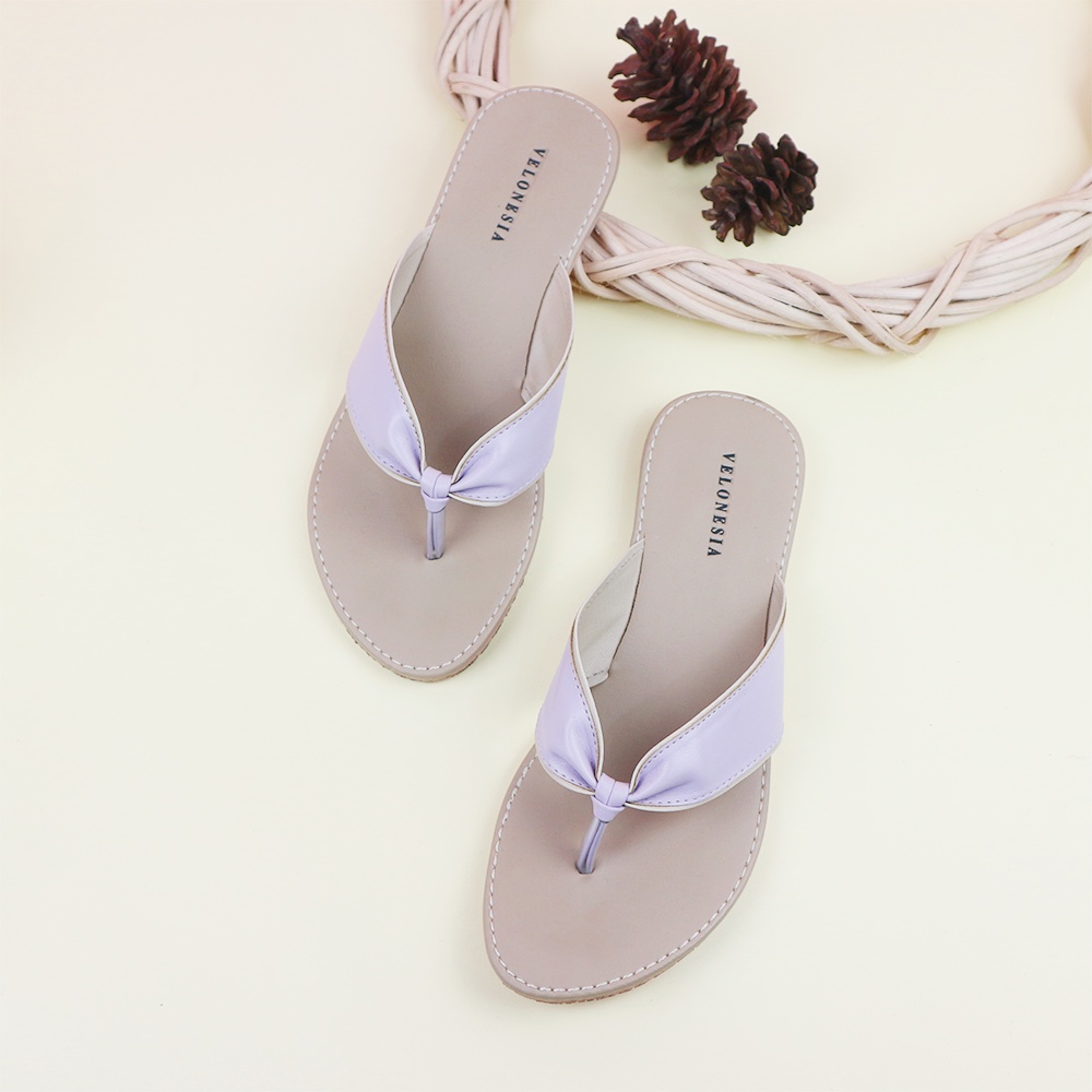 Sandal Jepit Wanita Model Jepit Pita Antli Slip Alas Empuk Sol Karet Nonslip Velonesia - Milse