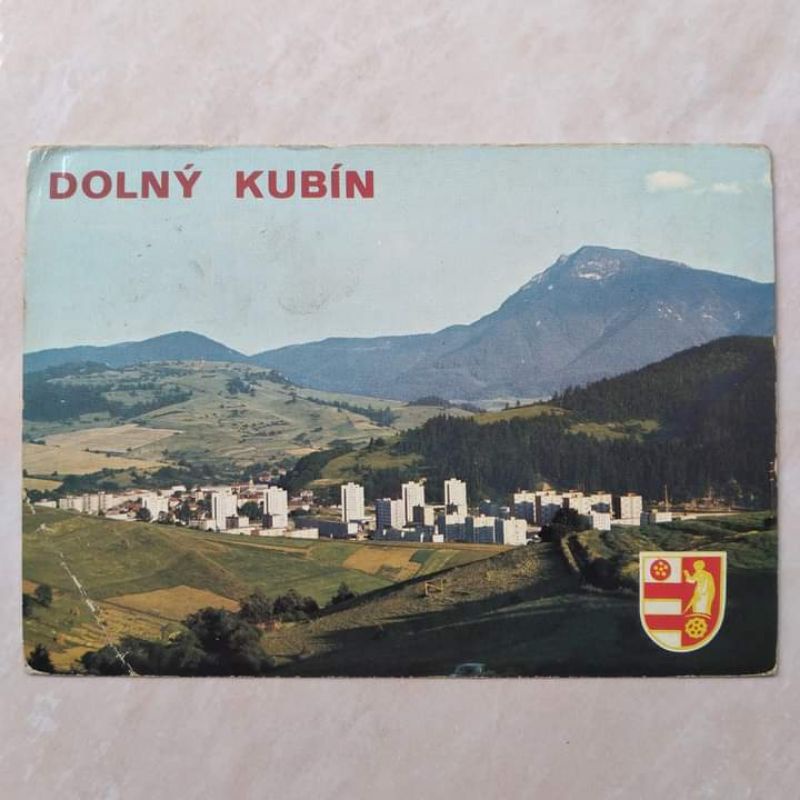 

Kartu Pos Jadul Lawas Dolny Kubin Cekoslovakia - Leipzig Germany 1977