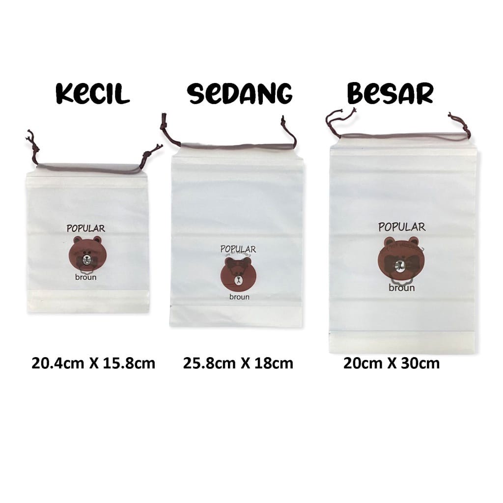 TAS POUCH SERUT TRAVEL BAG ORGANIZER MURAH