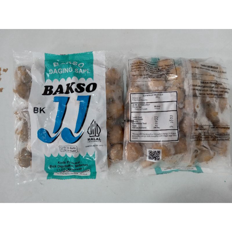 

JJ Bakso BK (kasar) Kecil 500gr 50p